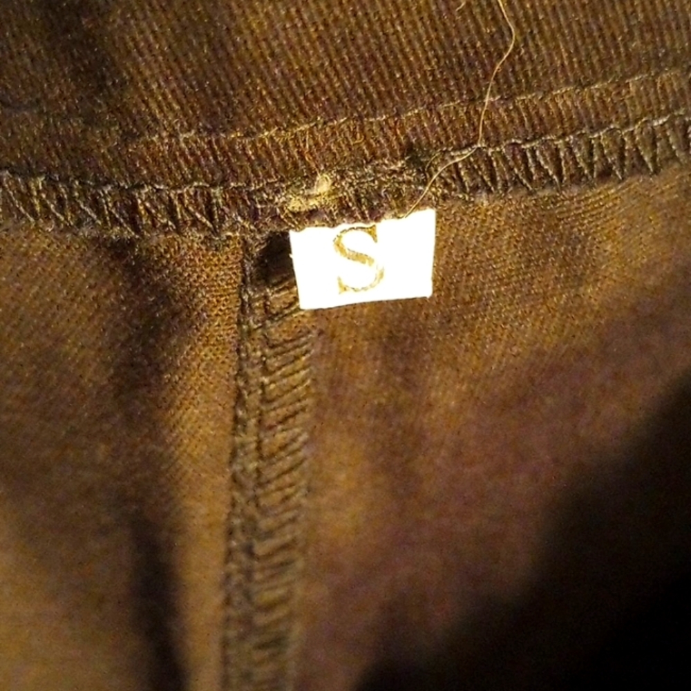 Double-Breasted Black Slacks Small - image 1
